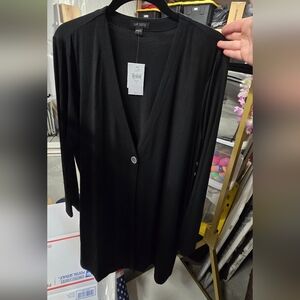 J Jill black blouse